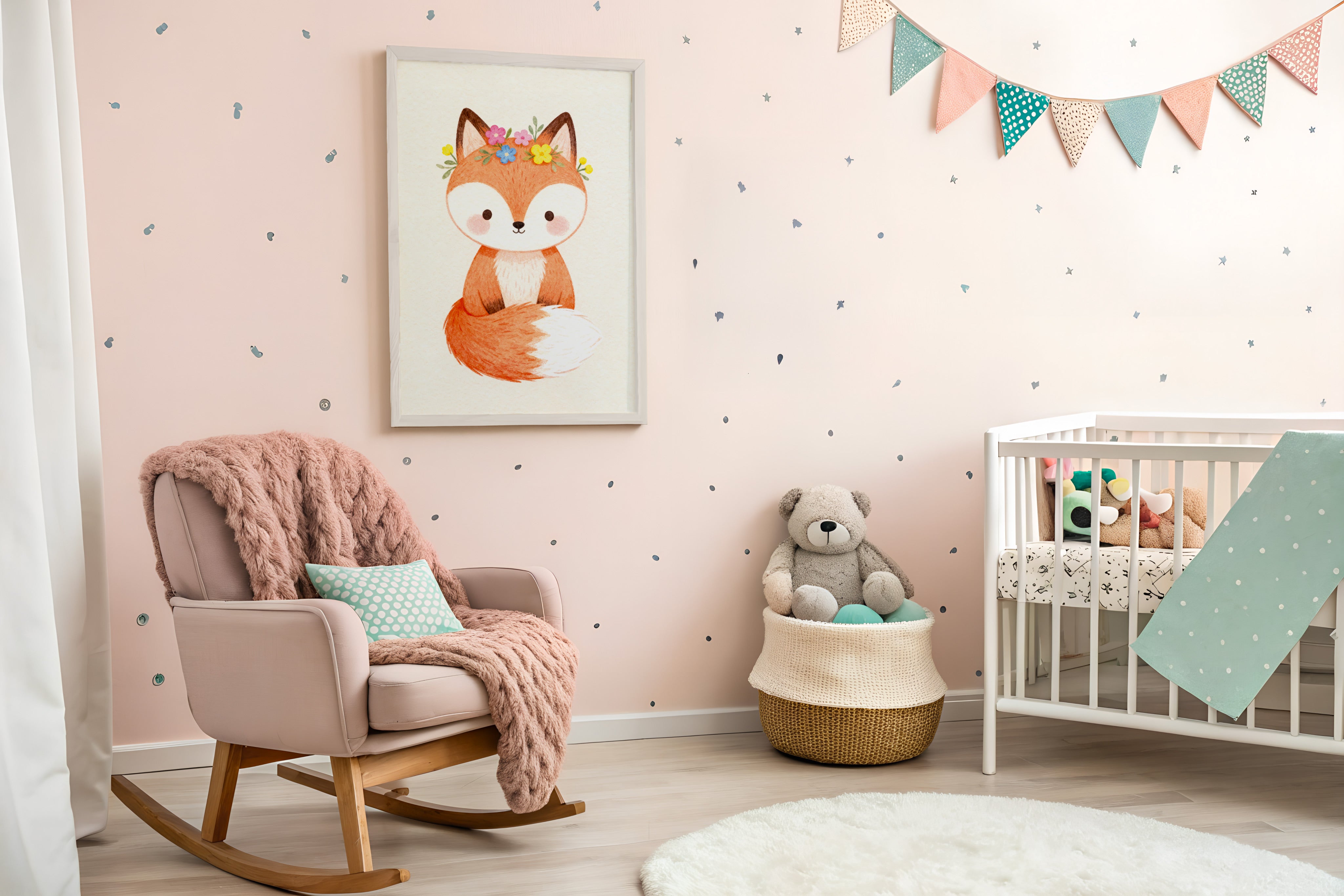 Fox Poster – Nursery Wall Art